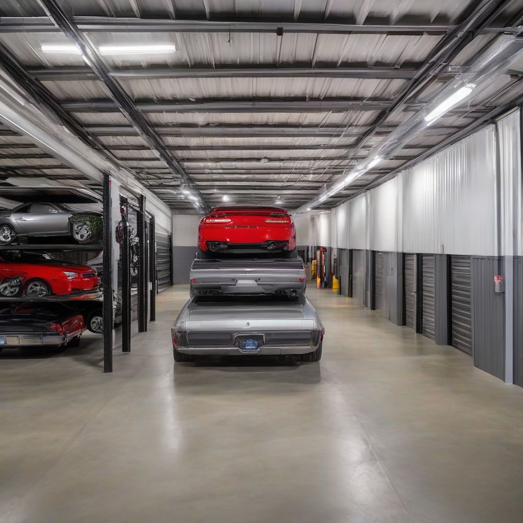 Car storage facility in Charlottesville